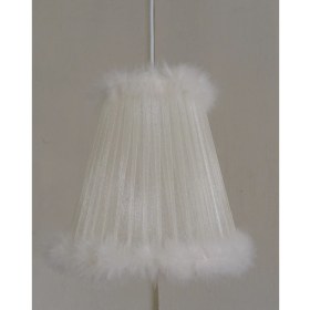 Resim Krem Kumaş Avize M-12 Yatak Odası Çocuk Odası Genç ve Bebek Odası Avize Aydınlatma Sarkıt 