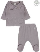 Resim Civil Baby Kız Bebek Pijama Takımı 1-9 Ay Lila 