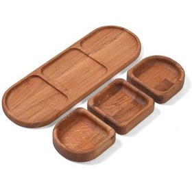 Resim Ahşap Çerezlik Meşe Ağacı 