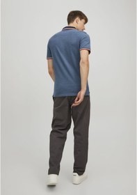 Resim Jack & Jones Basic Polo Tişört-Paulos 12136668 Denim Blue Lacivert 