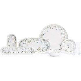 Resim Maxx Doria Terra Coroa 6 Kişilik 27 Parça Kahvaltı Takımı Pa2151 Çok Renkli 