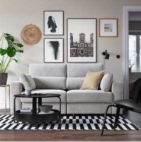 Resim IKEA Açılabilir 2'li Kanepe, Yüksek Sırtlıklı, Ayarlanabilir Başlıklı Kanepe 
