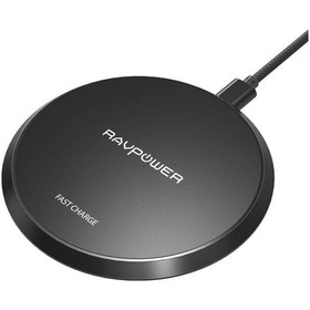 Resim Ravpower Rp 7.5W+10W Kablosuz Siyah Şarj Cihazı Rp-Pc063 