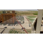 Resim Inşaat Güvenlik Filesi 6 Mm 10 X 10 Cm Göz Aralıklı 