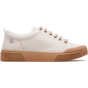 Resim Mammamia Kadın Hakiki Deri Sneaker Günlük Ayakkabı 25k D25ka-7045 Z Bej 