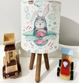 Resim dekomingo Pilot Tavşan Çocuk DESENLİ BEBEK VE ÇOCUK ODASI 