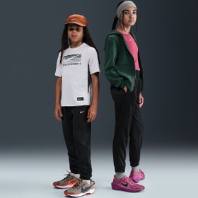 Resim Nike Multi Knit Çocuk Siyah Günlük Stil Eşofman Altı HV0206-010 