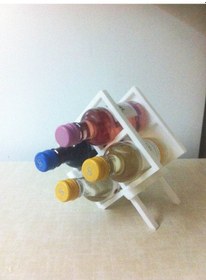 Resim Opencart Mini Şarap Rafı Sadece Plastik Aparattır 