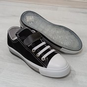 Resim Fiyra 9002 Siyah Keten Sneaker Cırtlı Çocuk Spor Ayakkabı 