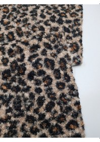 Resim Leopar Desenli Buklet Kumaş 