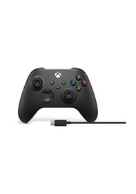 Resim Microsoft Xbox Wireless Controller Ep2-29944 - Siyah Ve Type- C Kablo 