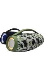 Resim Tastech Booms Box3 Bluetooth Speaker Şarjlı LED Işıklı Kablosuz Hoparlör 