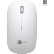 Resim Lecoo WS214 1200 Dpı 4 Tuşlu Kablosuz Mouse Beyaz 