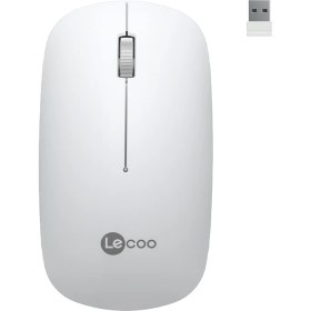 Resim Lecoo WS214 1200 Dpı 4 Tuşlu Kablosuz Mouse Beyaz 