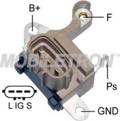 Resim Mobiletron 12v Alternatör Konjektör Denso Tipi Oval Dik Soket (3 FİŞ) (S-IG-L) Toyota 