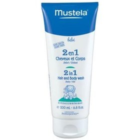 Resim Mustela 2'si 1 Arada Bebek Şampuanı 200 ml 