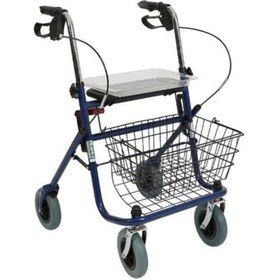 Resim Pr-882 Alüminyum Tekerlekli Rolatör Walker Yürüteç 