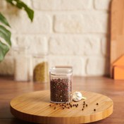Resim Kitchen Life Akrilik Vakumlu Kare Baharatlık ve Saklama Kabı - Şeffaf 
