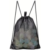 Resim Awesomestore Siyah Büyük Boy Taşınabilir Meyve Sebze File Sırt Çantası Çamaşır Torbası Siyah 