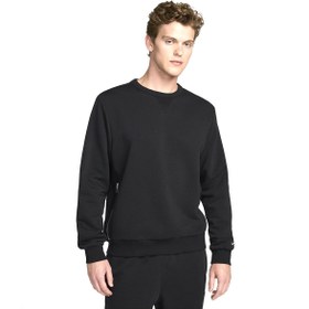 Resim Standard Issue Dri-Fit Erkek Siyah Basketbol Sweatshirt FZ0220-010 