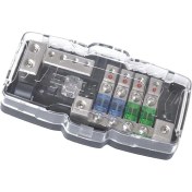 Resim Araba Stereo Sesli Inline Anl Sigorta Tutucu Dağıtım Bloğu 4/8 Ölçer 