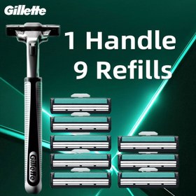 Resim 9 Değiştirilebilir Bıçak Başlığı ile Gillette Tıraş Bileği, Hassas Tıraş İçin Tasarlanmış ve Temiz ve Kolay Bir Tıraş Deneyimi Sağlar 