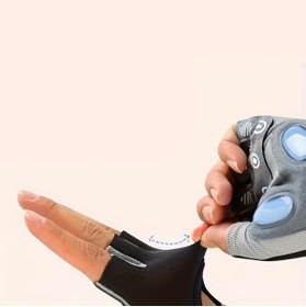 Resim BGA kadın silikon destekli spor yoga fitness egzersiz eldiveni 