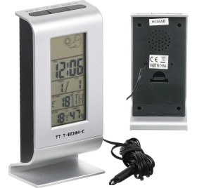 Resim TT T-ECHNI-C Termometre Dijital Nem Ölçer Saat Alarm Iç Dış Ortam Tt T-Echnı-C H-145AB 