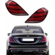 Resim Oled Garaj Mercedes W222 İçin Uyumlu İçin Uyumlu2 Maybach Led Stop ÜCRETSİZ KARGO !!! AYNI GÜN KARGOYA TESLİM !!!