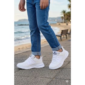 Resim Kiko Kids Suma Fileli Faylon Taban Erkek Çocuk Spor Ayakkabı 