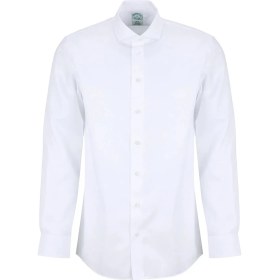 Resim Brooks Brothers Beyaz Erkek Italyan Slim Fit Gömlek BBSS26MSH032 