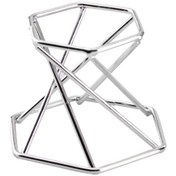 Resim Suntek Gemstone Mineral Rocks Silver Için Metal Tutucu Şövale 