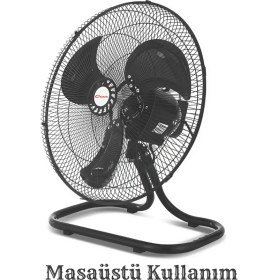 Resim Conti Csf-410 Sanayi Tipi Vantilatör 3 Farklı Kullanım Seçeneği 