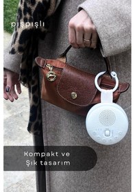 Resim Breez Beyaz Gürültü Makinesi | Pışpışlı Ninnili | Radyasyon İçermeyen Uyku Arkadaşı 