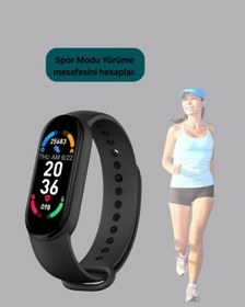 Resim Titreşimli Bildirimli Akıllı Saat Uyku Analizi Ve Spor Modlarıyla 
