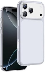 Resim Apple iPhone 17 Pro Max Uyumlu Soft Arkası Mat Slim Kaymaz Çizilmez Kılıf, Gri 