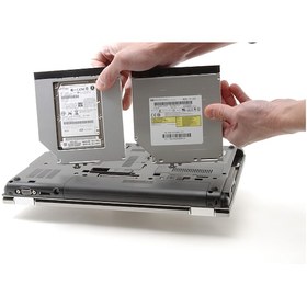 Resim 9.0 Mm Ultra Slim 4749P Dvd Caddy Hdd Ssd Disk Sata Kızak Sata La 