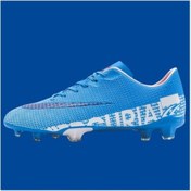Resim Snapbuy Dz131304 Siyah Futbol Ayakkabıları Mavi 