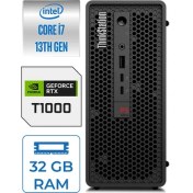 Resim Lenovo Ws P3 Ultra Sff I7-13700K 32GB Ddr5 2tb SSD Nvidia 8gb T1000 Windows 11 Pro 30HA000QTX06 