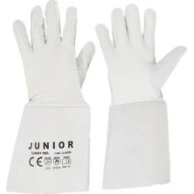 Resim Junıor Beyaz Argon Kaynakçı Eldiven 