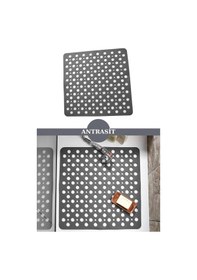Resim Kaydırmaz Duşakabin Banyo Ve Duş Paspası Kare Bubble 81 Adet Vantuzla Yapışır 54 X 54 Cm Bnystisgstore21 Siyah 