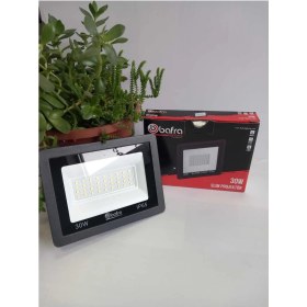 Resim 30W Slim LED Projektör Beyaz Işık, Parlak ve Hafif Tasarım 