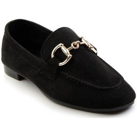 Resim Bambi Siyah Kadın Loafer Ayakkabı K01688011002 Siyah 