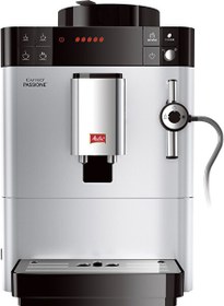 Resim Melitta Caffeo Passione Tam Otomatik Gümüş Kahve Makinesi 