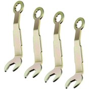 Resim Sürgülü Kapı Askısı İçin 4 Adet Pivot Ayar Anahtarı, Cep Kapı Ayar Anahtarı, 3/8 İnç Açık Uçlu Anahtar 