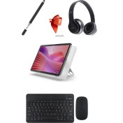 Resim Lenovo M10 4 gb 128 gb 10.1 Tablet+Kılıf+Klavye+Mouse+Kalem+Kulaklık 