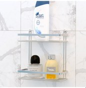 Resim Teknotel Iki Katlı Banyo Rafı Krom Es067 Krom 