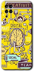 Resim MRCİLETİSİMmrc-176371 Smart 2 Kılıf Kapak Hayalet Ekran Yandan Gözükmez Samsung Galaxy M12 ile uyumlu 