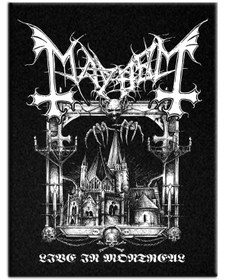 Resim Beam Dijital Mayhem Live In Montreal Albüm Arma Sırt Peç Back Patch Yama 