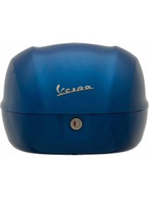 Resim Piaggio Vespa Primavera/sprint Parlak Mavi Top Case-Çanta 32 Lt (Blue, Gaiola 261/A) / Pıaggıo 